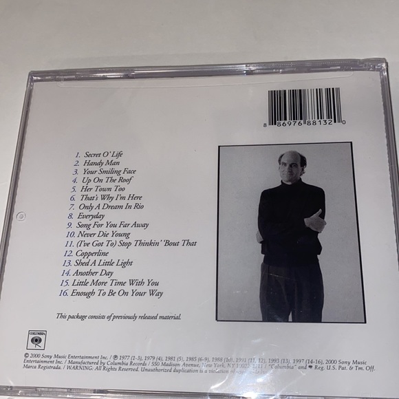 CD James Taylor Music Greatest Hits Volume 2 love - Picture 4 of 5